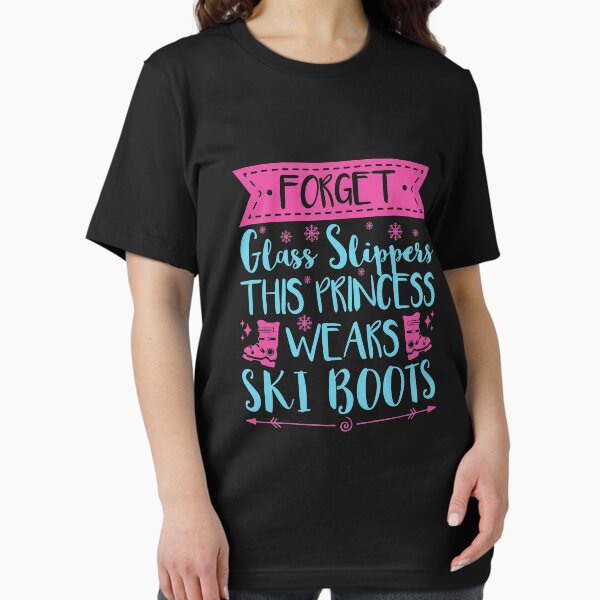 Item preview, Forget Glass Slippers This Princess Wears Ski Boots designed and sold by jaygo.
