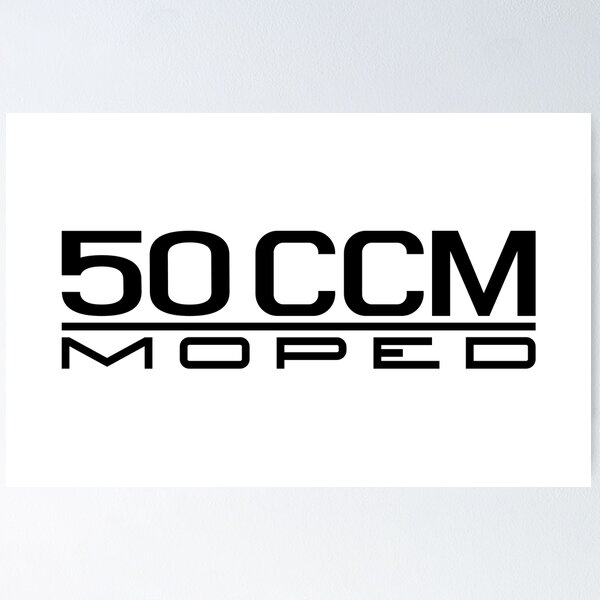 Item preview, 50cc Moped Emblem (Black) designed and sold by VEB Ostladen.