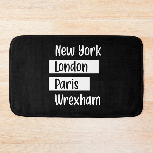 Item preview, New York London Paris Wrexham - Wales Football Gift designed and sold by DiogoCalheiros.