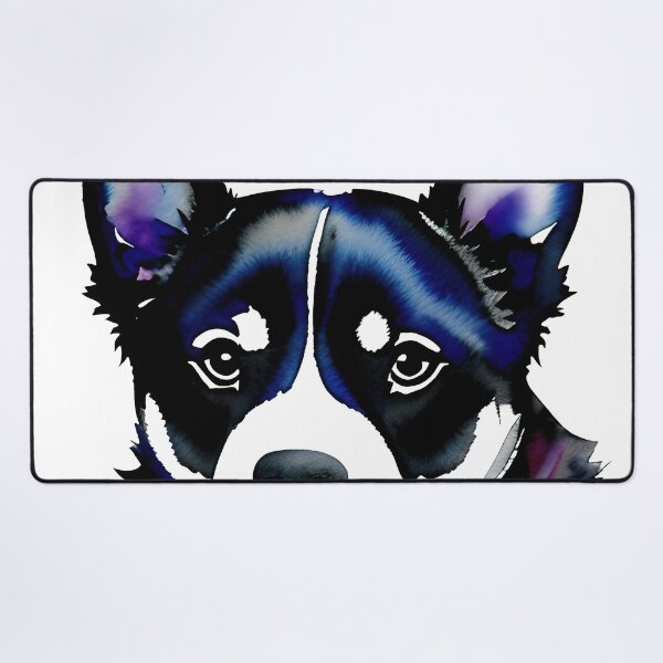 Artikelvorschau, Adorable Canine Companion: Stunning Watercolor Dog Portrait entworfen und verkauft von DavesDogShop.