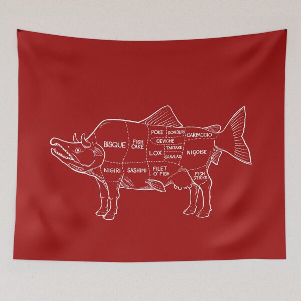 Item preview, Surf n' Turf - White designed and sold by citysaurus.