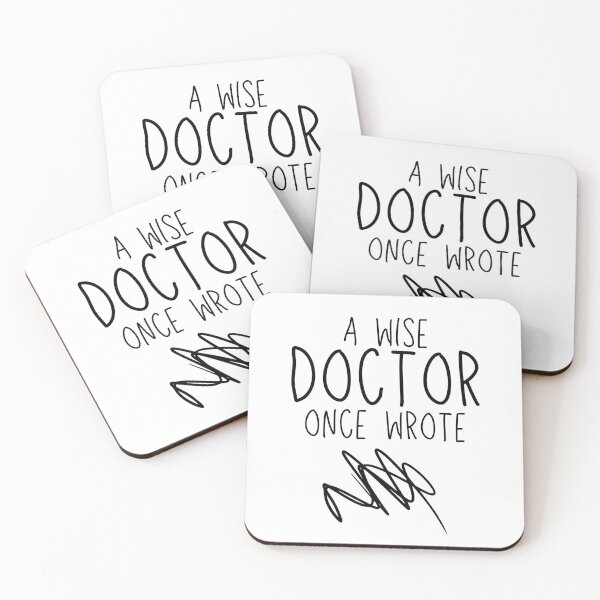 Item preview, A Wise Doctor Once Wrote designed and sold by SqueakitySqueak.