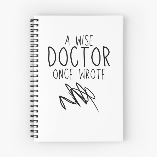 Item preview, A Wise Doctor Once Wrote designed and sold by SqueakitySqueak.