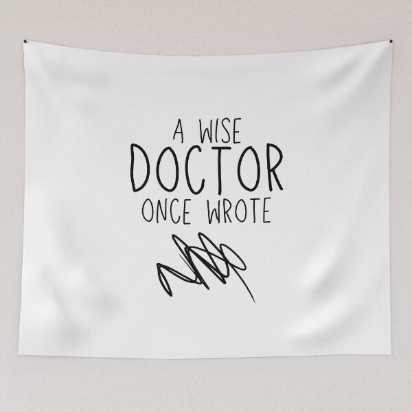 Item preview, A Wise Doctor Once Wrote designed and sold by SqueakitySqueak.