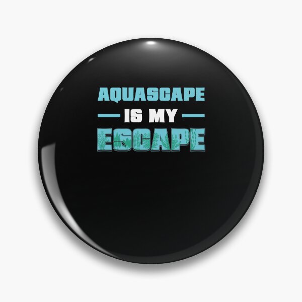 Item preview, Funny Aquascape Is My Escape Aquascaper Aquascaping Hobbyist designed and sold by StrongShirts.