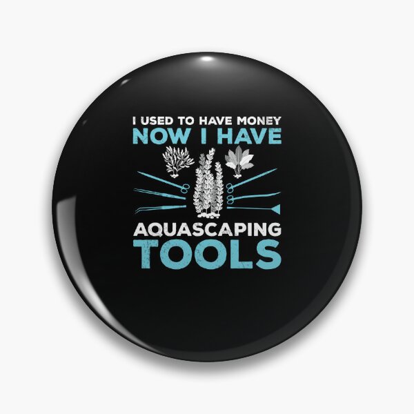 Item preview, I Used To Have Money Funny Aquascaping Hobby For Aquascapers designed and sold by StrongShirts.