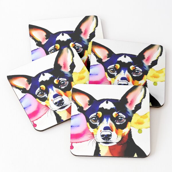 Artikelvorschau, Adorable Canine Companion: Stunning Watercolor Dog Portrait entworfen und verkauft von DavesDogShop.