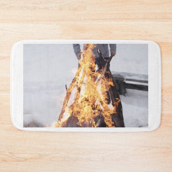 Item preview, winter bonfires designed and sold by Rosemarie  Caron.