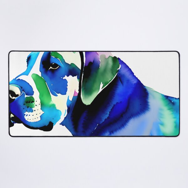 Artikelvorschau, Adorable Canine Companion: Stunning Watercolor Dog Portrait entworfen und verkauft von DavesDogShop.