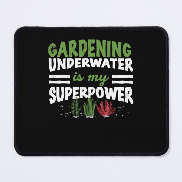 Item preview, Funny Underwater Gardening Superpower An Aquascaper Aquarist designed and sold by StrongShirts.
