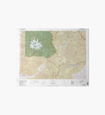 USGS Topo Map Washington State WA Mount Rainier 242531 1978 100000 Art Board