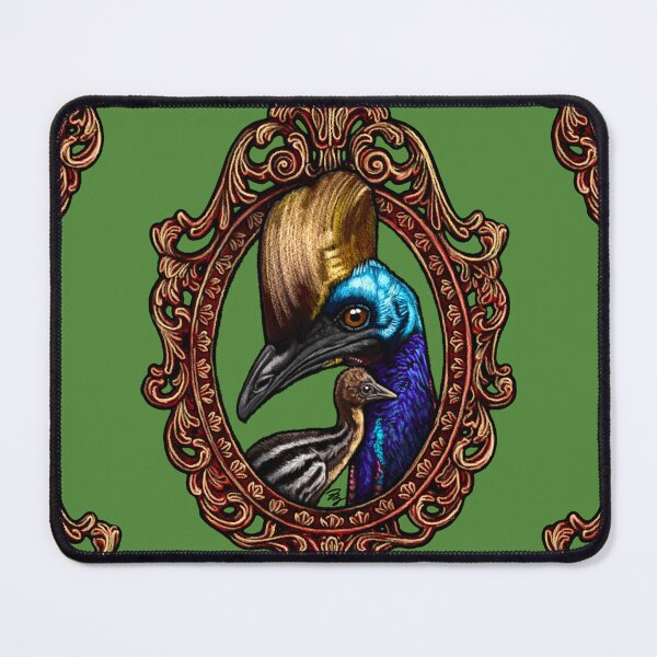 Item preview, Bird Cameo: Cassowary (Big Daddy) designed and sold by FreyStrandDraws.