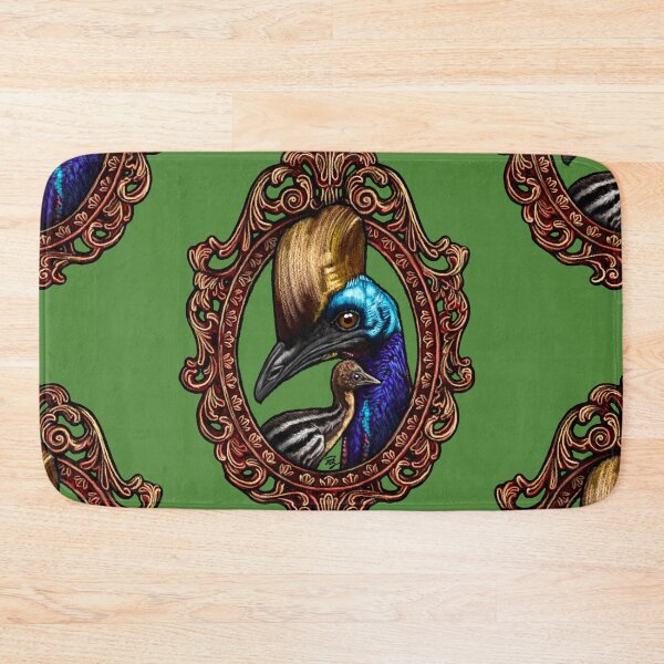 Item preview, Bird Cameo: Cassowary (Big Daddy) designed and sold by FreyStrandDraws.