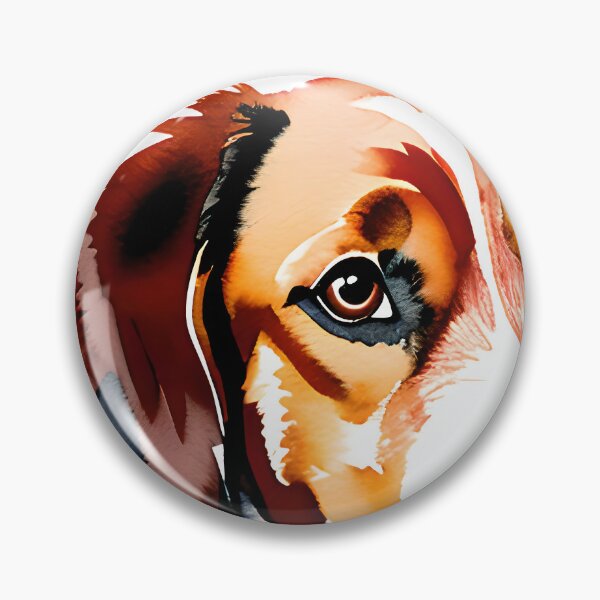 Artikelvorschau, Adorable Canine Companion: Stunning Watercolor Dog Portrait entworfen und verkauft von DavesDogShop.