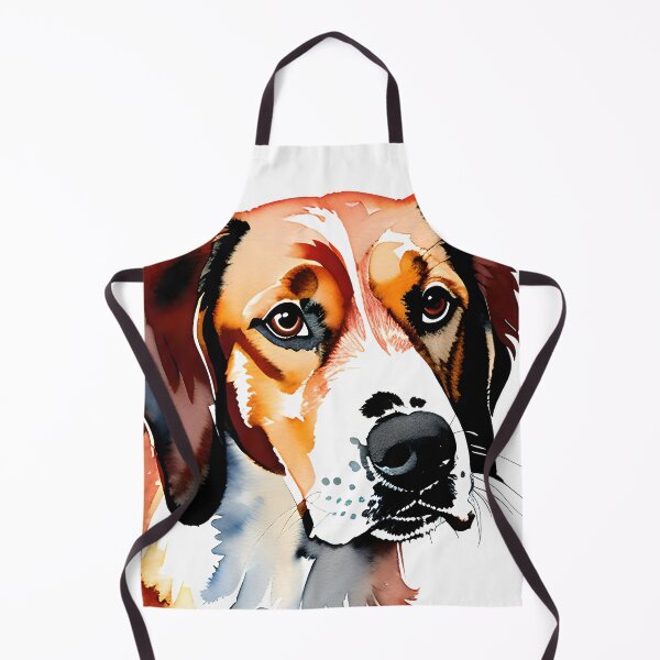 Artikelvorschau, Adorable Canine Companion: Stunning Watercolor Dog Portrait entworfen und verkauft von DavesDogShop.