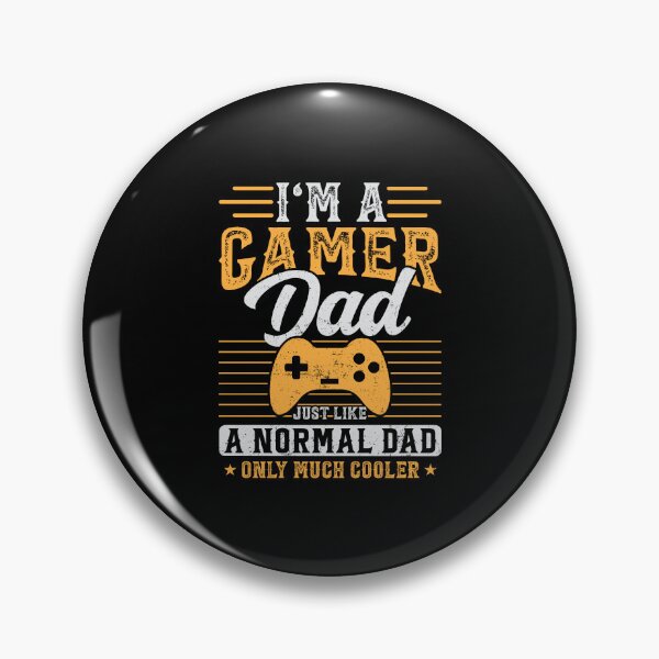 Item preview, Normal Dad + Gamer = Cool Dad, i'm a gamer dad like a normal dad only much cooler designed and sold by RedArtsDesign.
