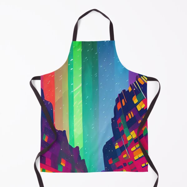 Item preview, Polar Lights over Town designed and sold by Arkneer.
