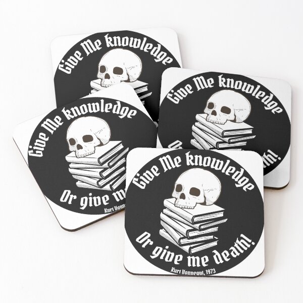 Item preview, Give me knowledge or give me death! designed and sold by mollyllaves.