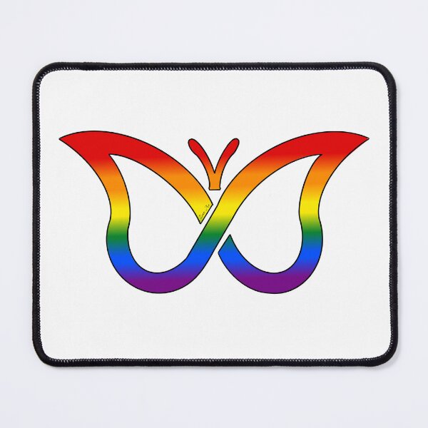 Item preview, ADHD and LGBT Pride Butterfly designed and sold by Zeons-Art.