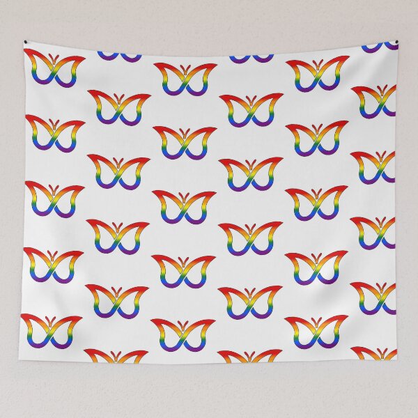 Item preview, ADHD and LGBT Pride Butterfly designed and sold by Zeons-Art.