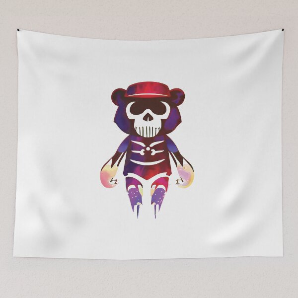 Item preview, Vivid Red Skeleton Teddy Bear designed and sold by Goatonfire.
