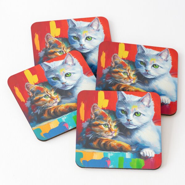 Item preview, gorgeous cat art designed and sold by HOMEDESIGNPRINT.