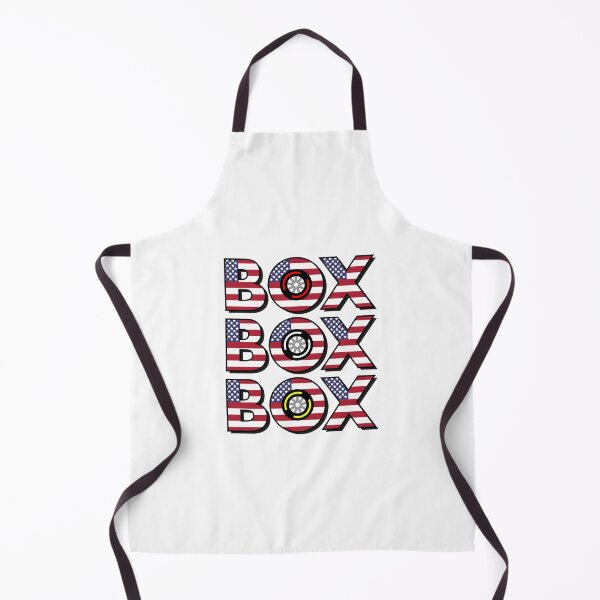Item preview, "Box Box Box" F1 Tyre Compound American Flag Design designed and sold by David Speed Design.