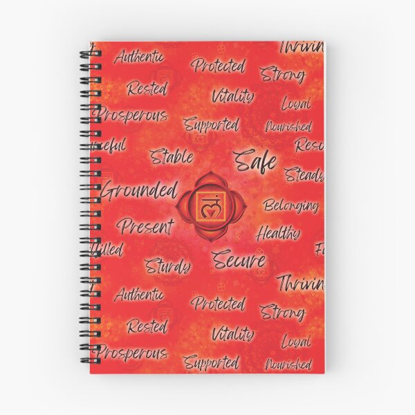Item preview, Root Chakra Inspirational Words designed and sold by Violet House Art.