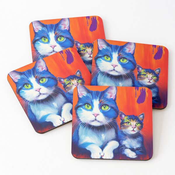 Item preview, gorgeous kitty art designed and sold by HOMEDESIGNPRINT.