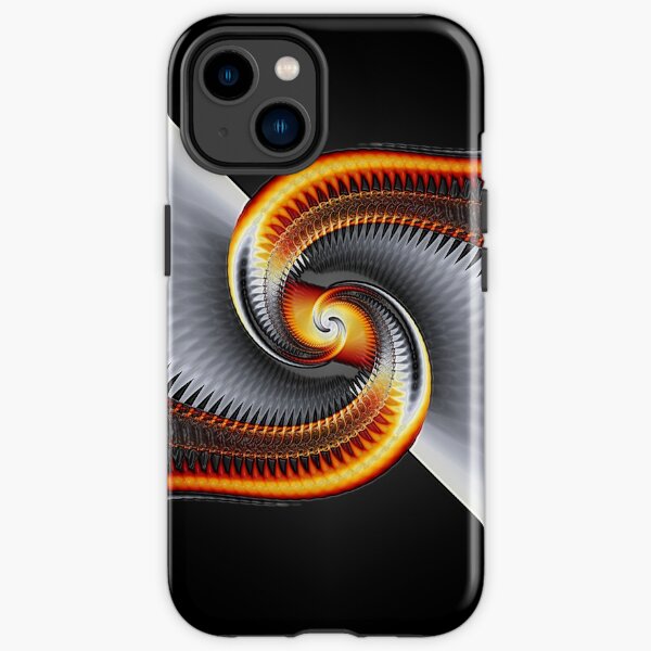 Silver Plastic Snail iPhone Robuste Hülle