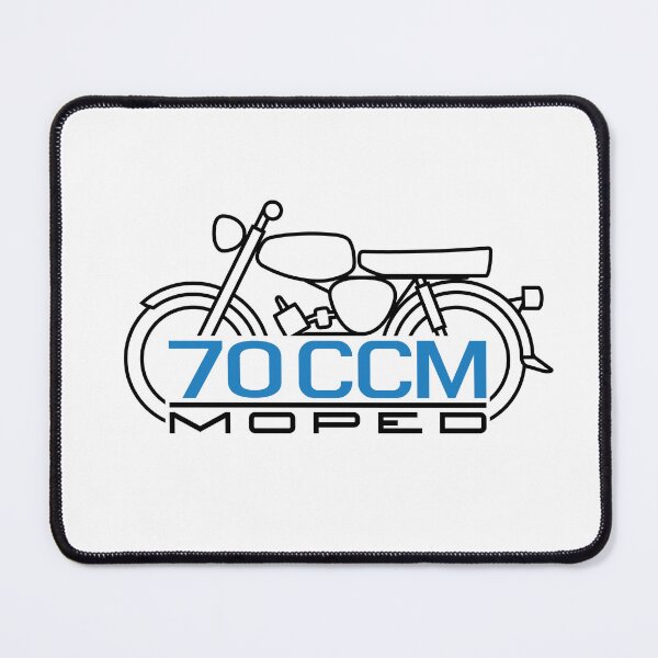 Item preview, Moped S50 70cc Emblem (Black) designed and sold by VEB Ostladen.