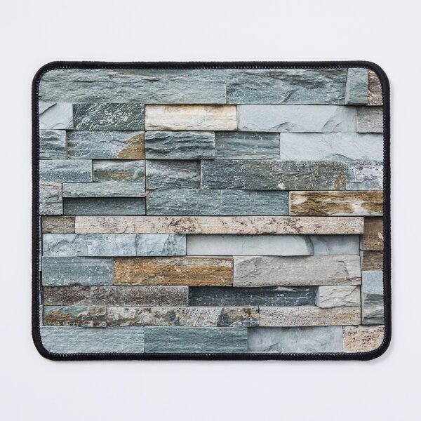 Item preview, Elegance and Texture: Stone Brick Wall designed and sold by Warren Morgan.