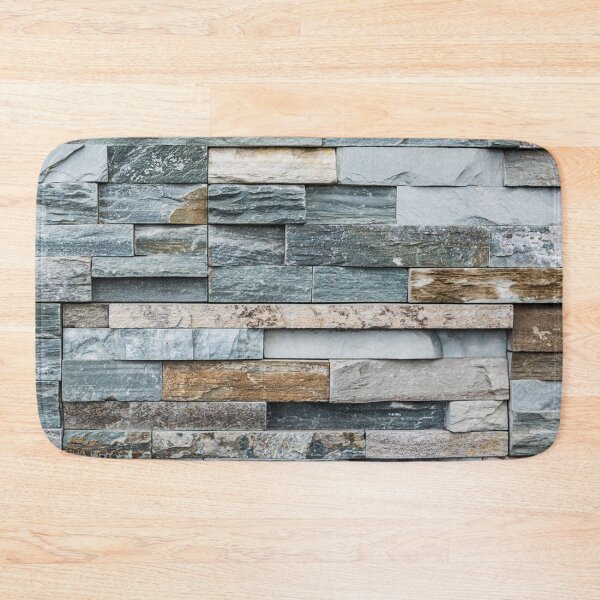 Item preview, Elegance and Texture: Stone Brick Wall designed and sold by Warren Morgan.