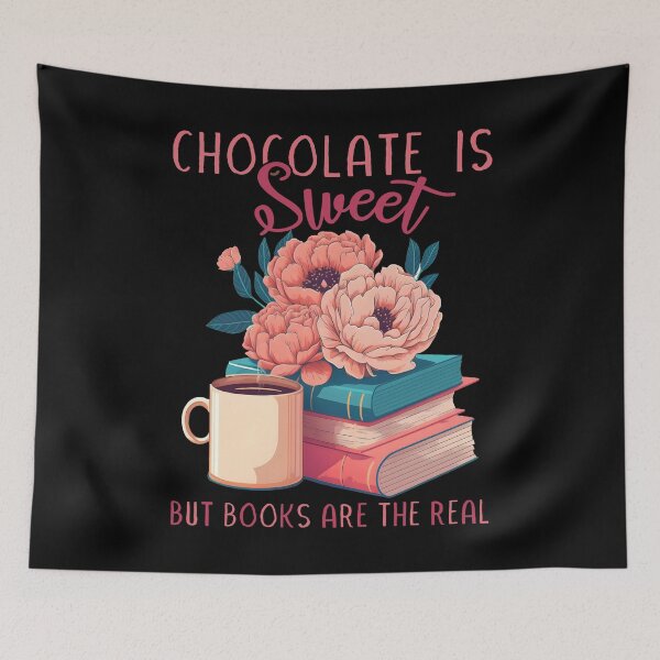 Item preview, "Books and Flowers: A Match Made in Heaven for Lovers of Both" designed and sold by manardesign.