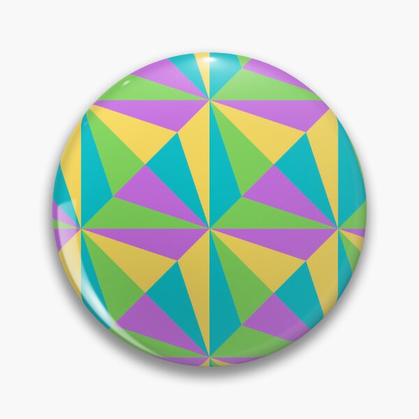 Item preview, Abstract geometric triangles multicolor pattern  designed and sold by cutecrazytshirt.