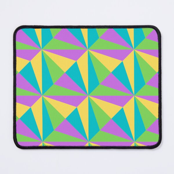 Item preview, Abstract geometric triangles multicolor pattern designed and sold by cutecrazytshirt.