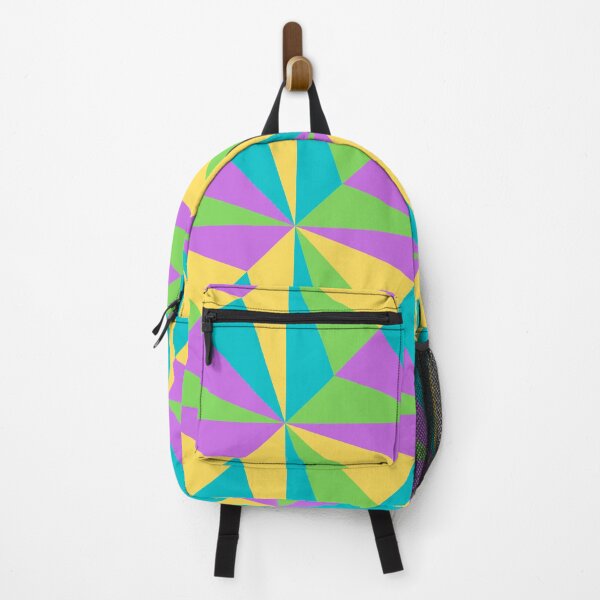 Item preview, Abstract geometric triangles multicolor pattern designed and sold by cutecrazytshirt.