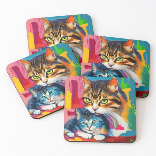 Item preview, gorgeous kitty art designed and sold by HOMEDESIGNPRINT.