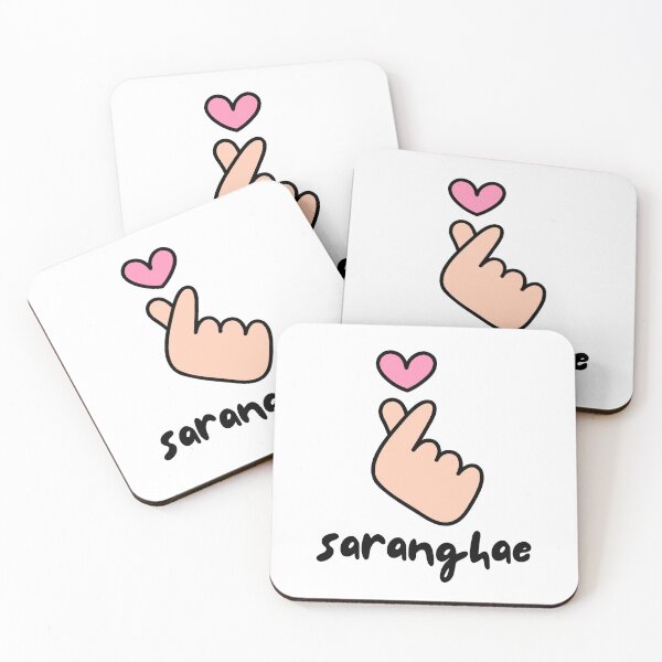 Item preview, Saranghae Korean Finger Heart designed and sold by koolaidcupcake.