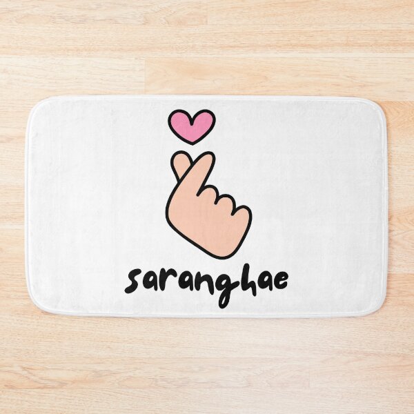 Item preview, Saranghae Korean Finger Heart designed and sold by koolaidcupcake.