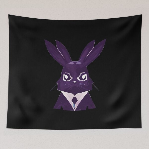 Item preview, Confused Edgy Gothic Rabbit designed and sold by Goatonfire.