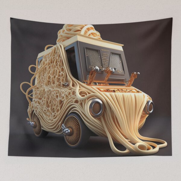 Item preview, Fantasy Ride: Spaghetti Mode for Your Car designed and sold by DaniFantasy.