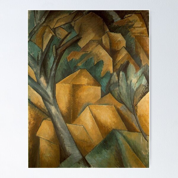 Item preview, Houses at l'Estaque- Georges Braque designed and sold by LexBauer.