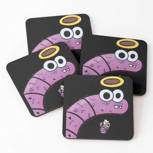 Item preview,  Cute Worms  designed and sold by STROM-STORE.