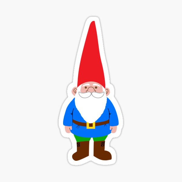 Garden gnome Sticker