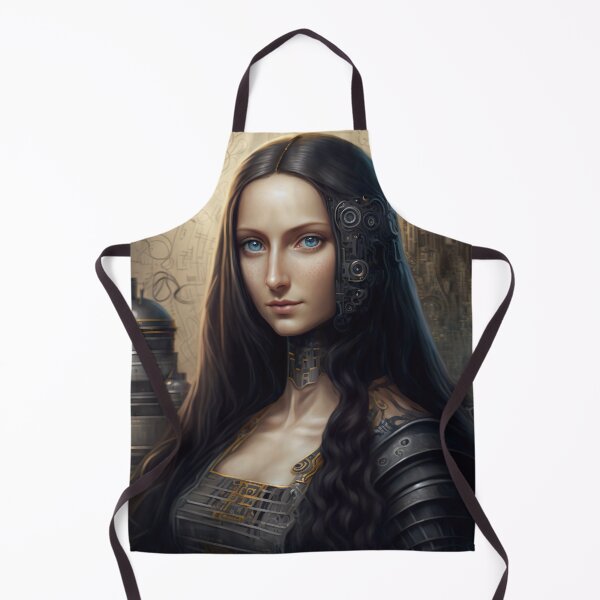 Item preview, Mona Lisa Anime Futuristic Style designed and sold by unrealartwork.