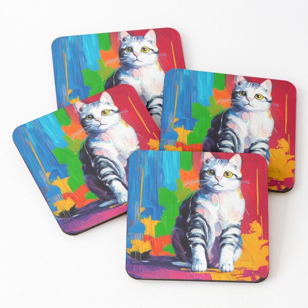 Item preview, gorgeous cat art designed and sold by HOMEDESIGNPRINT.