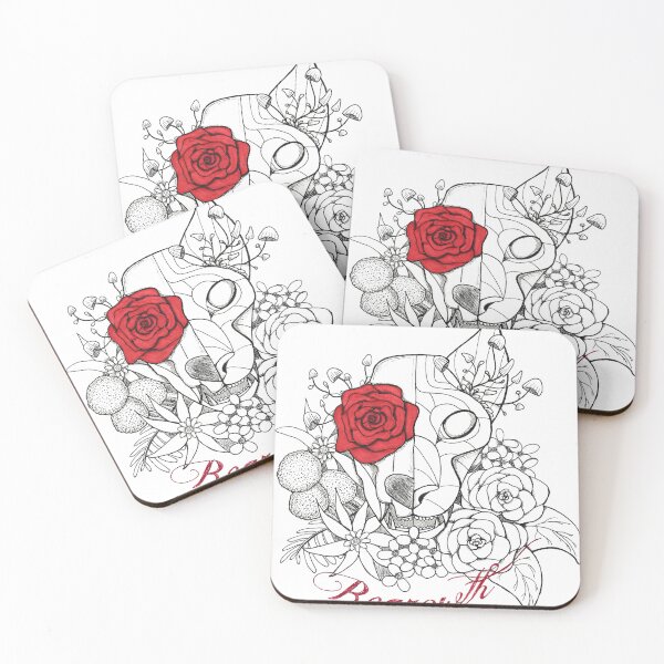 Item preview, Regrowth, Cat Skull and Flowers designed and sold by Jellomutt.