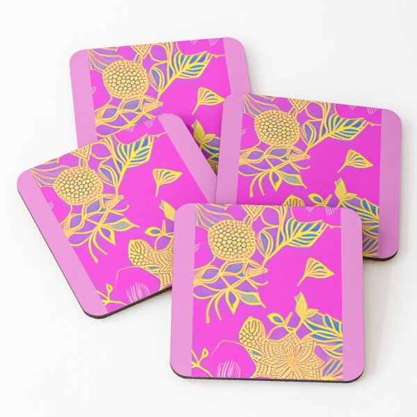 Item preview, Pink Gold Chinoserie designed and sold by lifeinspired4u.