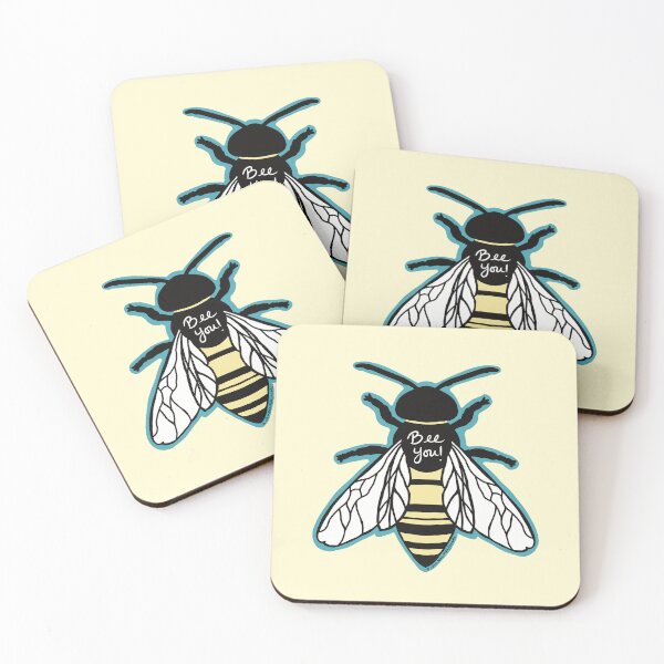 Item preview, Bee You! Motif designed and sold by AmberMaeJacobs.